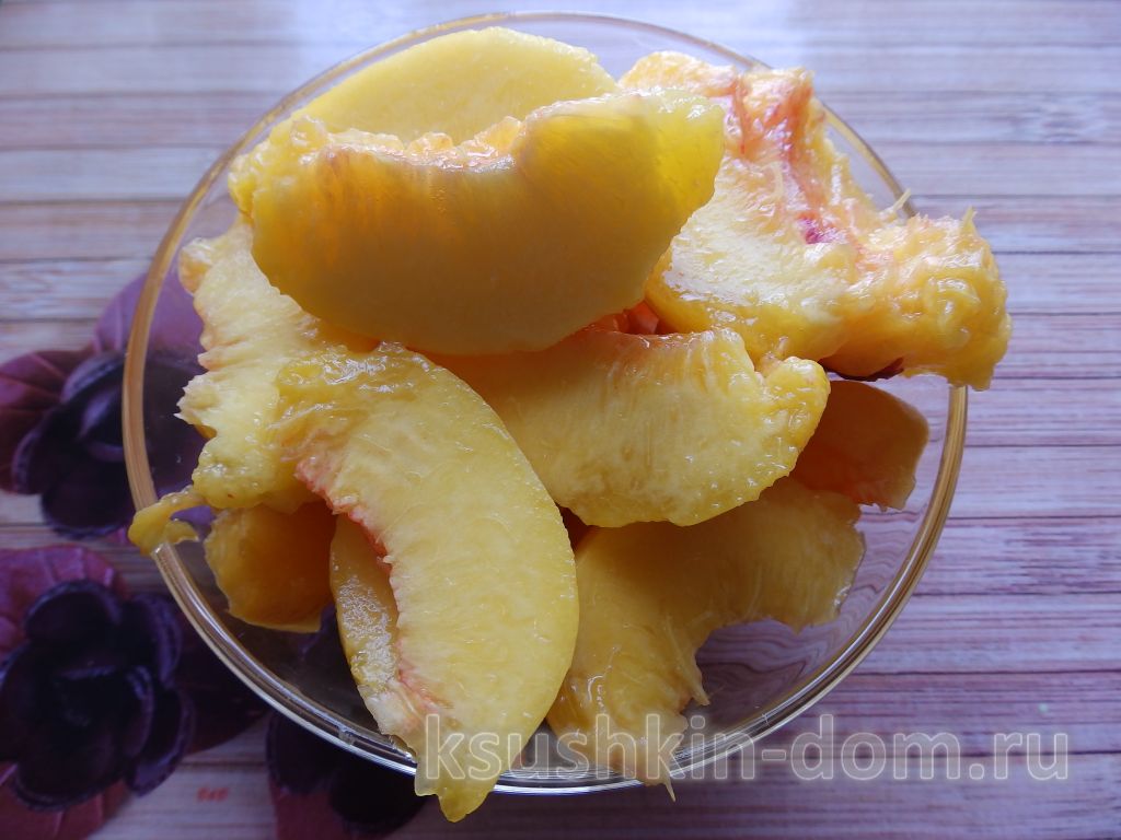 Чизкейк с персиками без выпечки 10