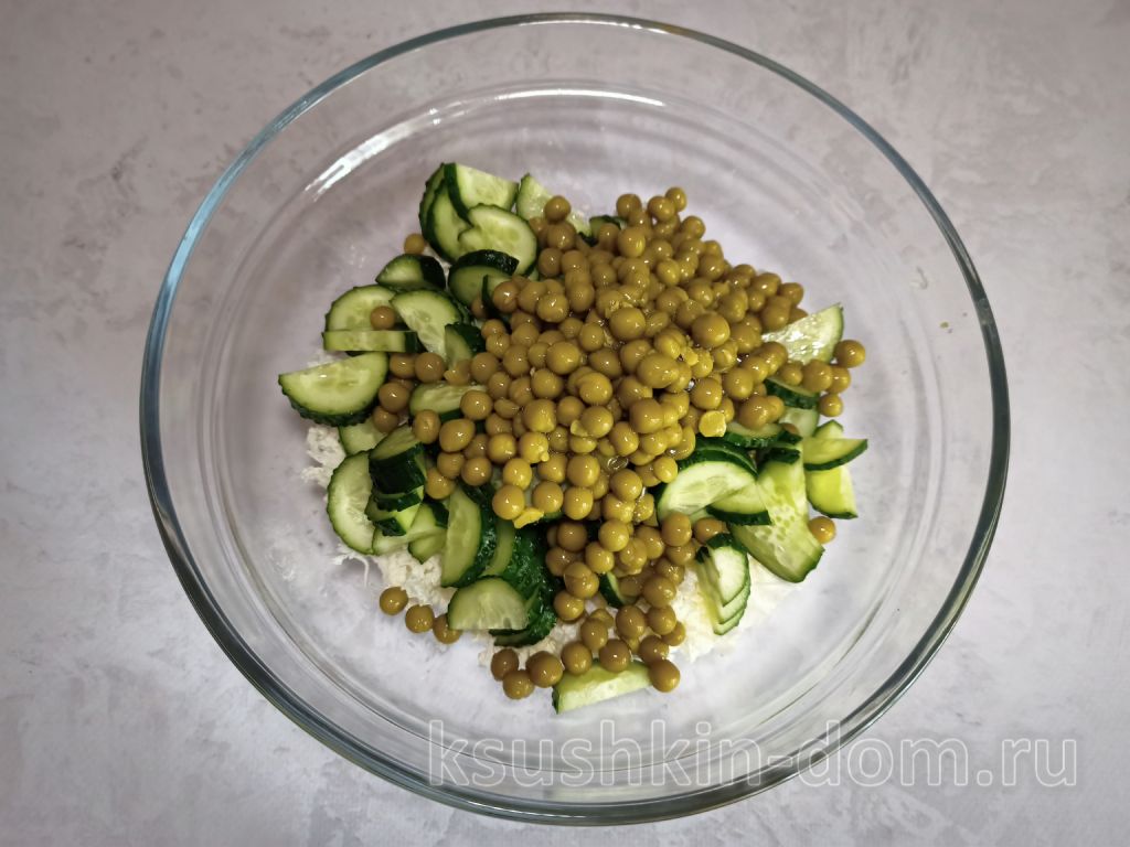 Зеленый салат с пекинской капустой 4